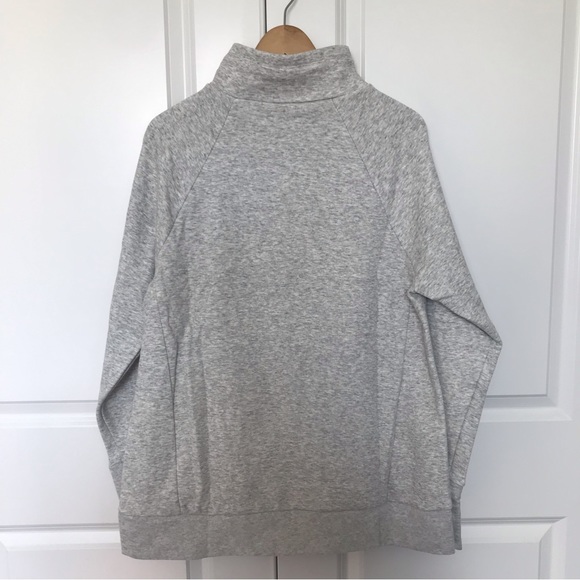 NWT Fabletics Women’s Zaylee Funnel Neck Tunic | Heather Grey - Size M - Picture 5 of 11